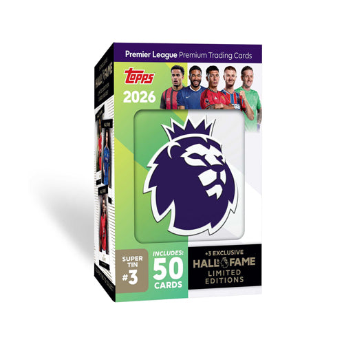 Topps Premier League 2025/26 Super Tin (Hall of Fame Series) - Green
