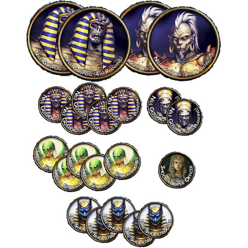 Torg Eternity: Nile Empire Minions of Mobius Tokens