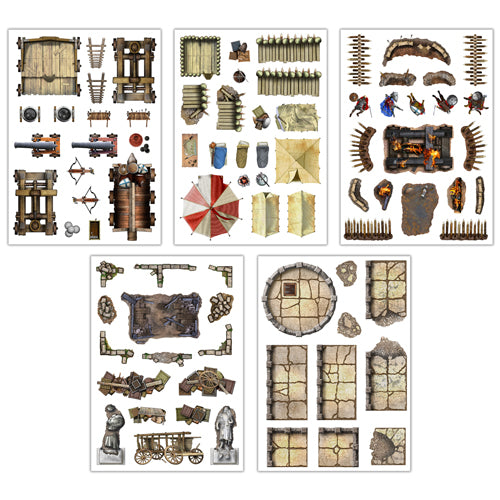 Towns and Taverns Add-On Scenery: War and Siege