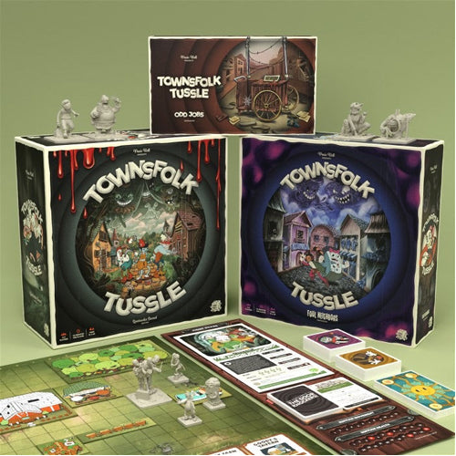Townsfolk Tussle 2nd Edition Pack - includes Foul Neighbours Expansion and Odd Jobs Expansion