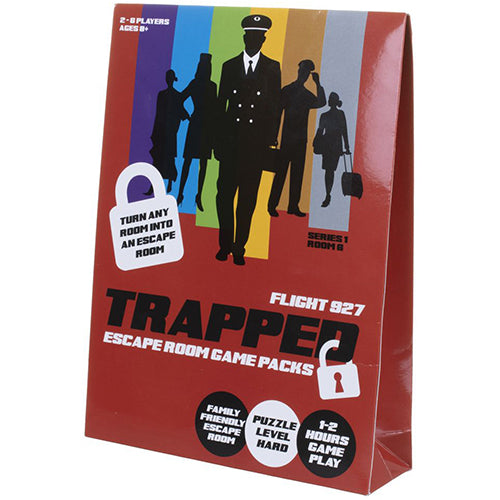 Trapped: Escape Room Game Pack - Flight 937