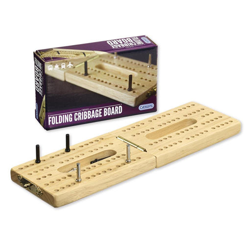 Travel Folding Cribbage Board