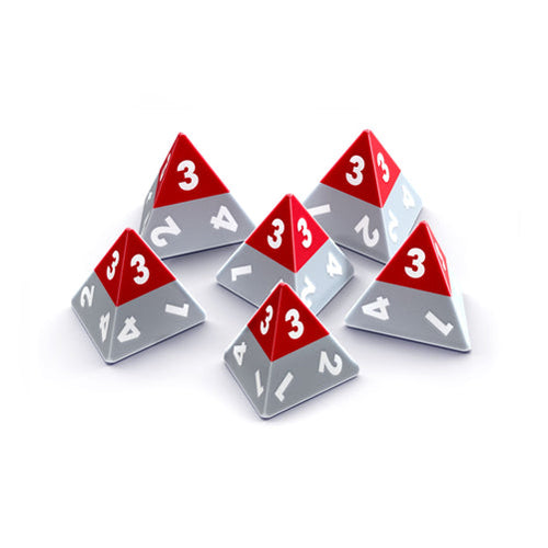 Triangle Agency Dice Set (6d4)