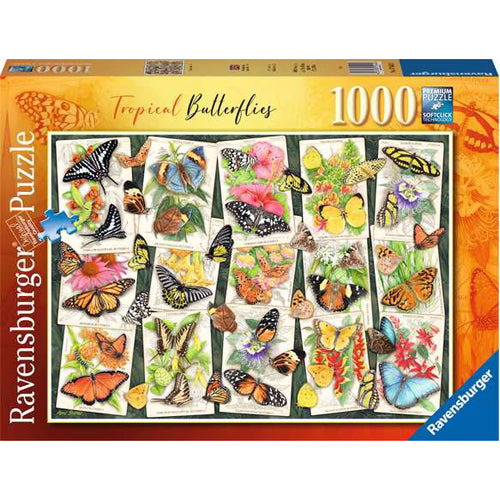 Tropical Butterflies, 1000pc