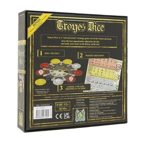 Troyes Dice Back