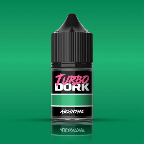 Turbo Dork: Absinthe Metallic Acrylic Paint 22ml Bottle