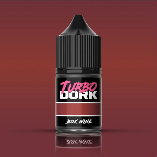Turbo Dork: Box Wine Metallic Acrylic Paint 22ml Bottle