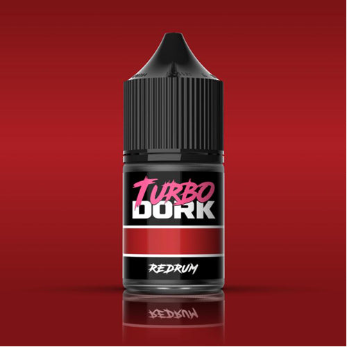 Turbo Dork: Redrum Metallic Acrylic Paint 22ml Bottle