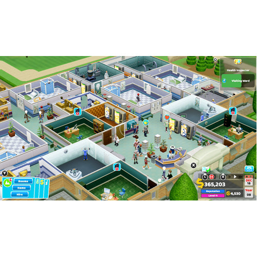 Two Point Hospital - Nintendo Swich - Gameplay Shot 1