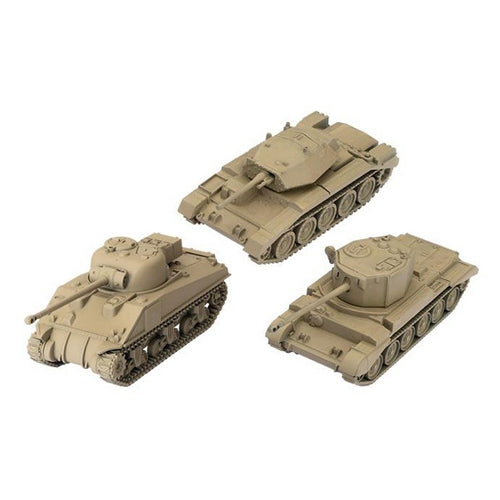 U.K. Tank Platoon (Crusader. Sherman VC Firefly. Challenger)