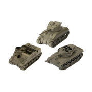 U.S.A. Tank Platoon (M4A1 Sherman (76mm). M7 Priest. M18 Hellcat)