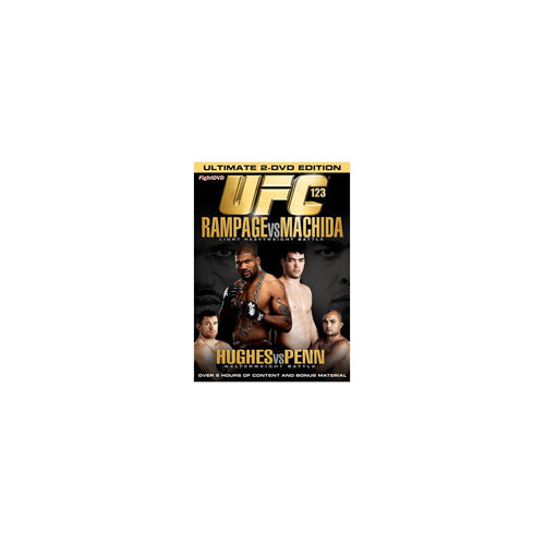 UFC 123: Rampage vs Machida - DVD