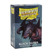 UNIT Dragon Shield Black Outer Sleeves - Matte Standard Size (100)