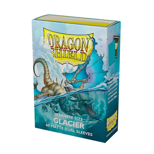 UNIT Dragon Shield Japanese Size Dual Matte - Glacier (60 ct.)