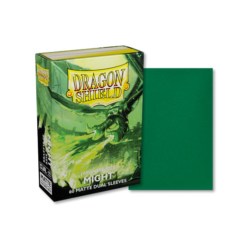 UNIT Dragon Shield Matte Dual Sleeves Japanese Size- Might (60)