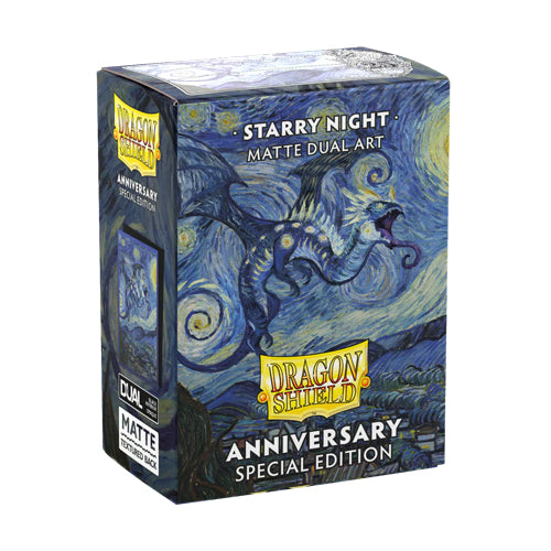 UNIT Dragon Shield Matte Dual Standard Sleeves: Starry Night Anniversary Special Edition (100 ct.)