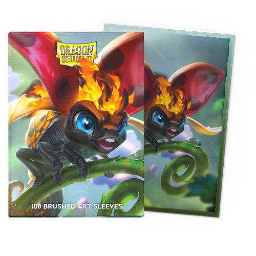 UNIT Dragon Shield The Burnbug Brushed ART Sleeves - Standard Size (100)