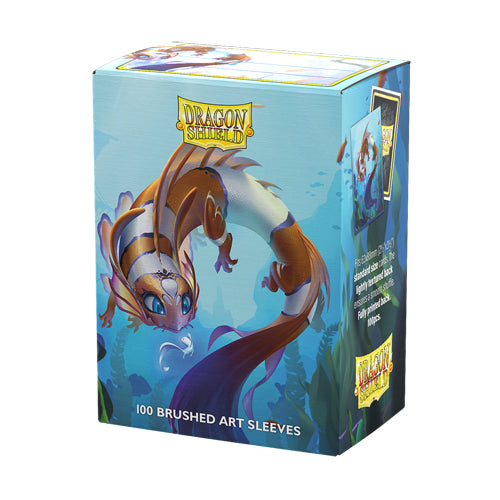 UNIT Dragon Shield The Cinderfin Brushed ART Sleeves - Standard Size (100)