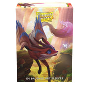 UNIT Dragon Shield The Fawnix Brushed ART Sleeves - Standard Size (100)