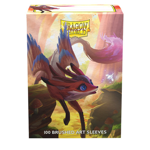 UNIT Dragon Shield The Fawnix Brushed ART Sleeves - Standard Size (100)