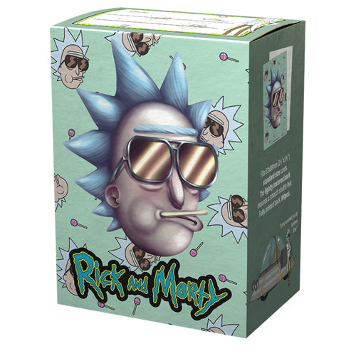 UNIT Rick And Morty Standard Size Sleeves - Cool Rick (100 ct.)