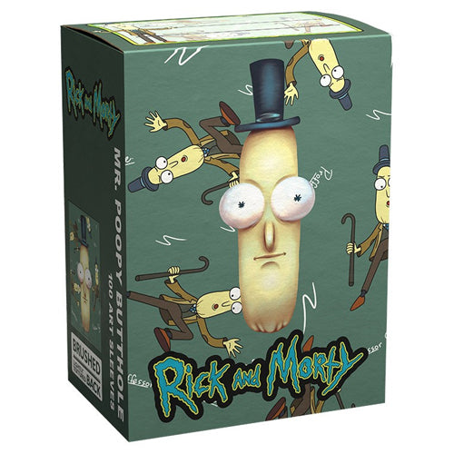 UNIT Rick And Morty Standard Size Sleeves - Mr. Poopy Butthole (100 ct.)