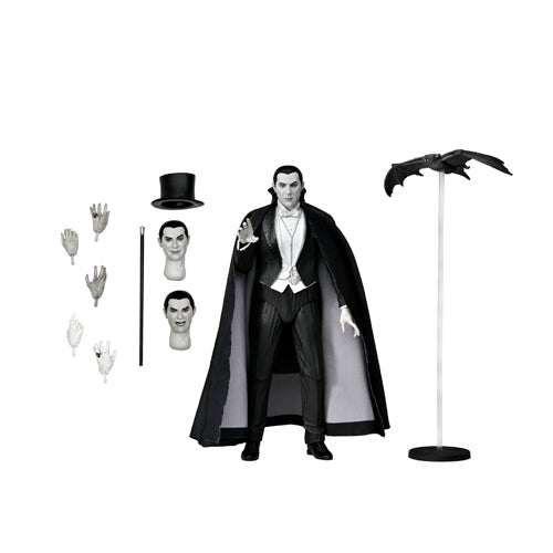 UNIVERSAL MONSTERS (B/W) DRACULA (CARFAX ABBEY) ULTIMATE 7 INCH SCALE ACTION FIGURE