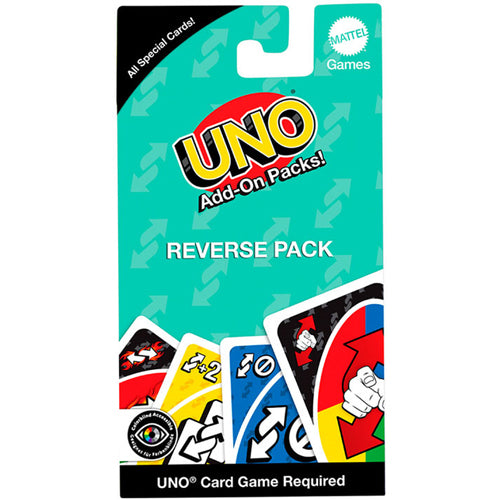 UNO Add-On Reverse Pack Special Cards