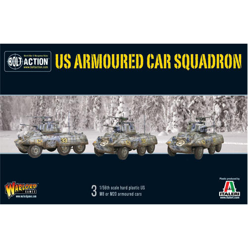 US Armoured Car Squadron (3 M8/M20 Greyhound Scout Cars)