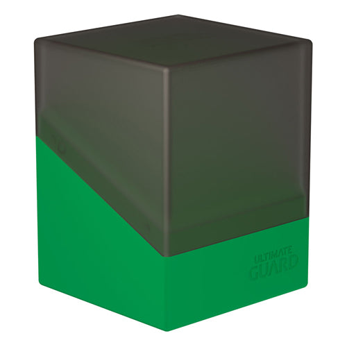 Ultimate Guard Boulder Deck Case 100+ SYNERGY Black/Green