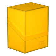 Ultimate Guard Boulder Deck Case 80+ Standard Size Amber