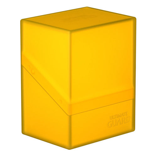 Ultimate Guard Boulder Deck Case 80+ Standard Size Amber