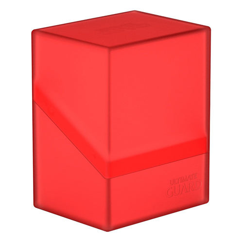 Ultimate Guard Boulder Deck Case 80+ Standard Size Ruby