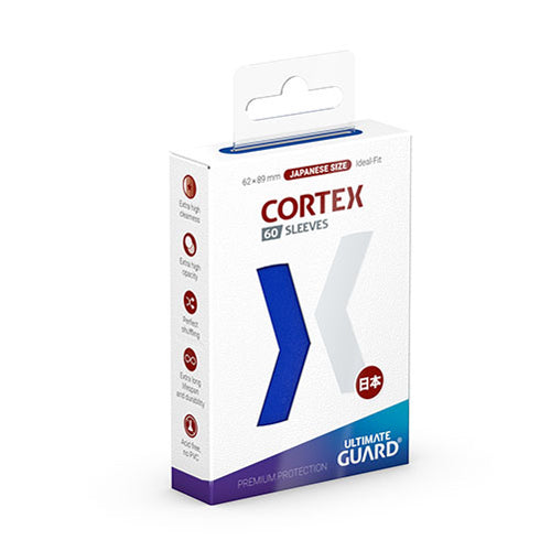 Ultimate Guard - Cortex Sleeves Japanese Size - Blue 60pk