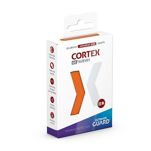 Ultimate Guard - Cortex Sleeves Japanese Size - Orange 60pk