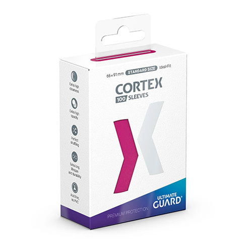 Ultimate Guard - Cortex Sleeves Standard Size - Pink 100pk