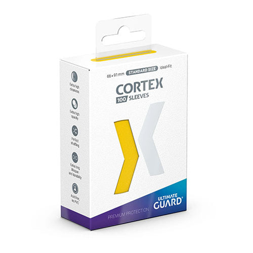 Ultimate Guard - Cortex Sleeves Standard Size - Yellow 100pk