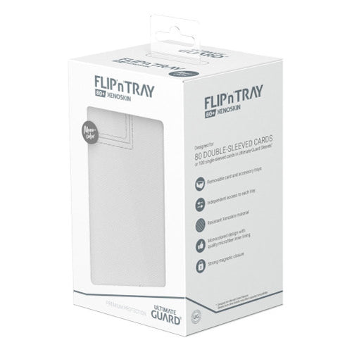 Ultimate Guard - Flip n Tray 80+ Xenoskin - Monocolor White