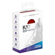 Ultimate Guard - Katana Sleeves - Standard Size - Red 100 Pack