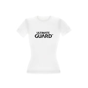 Ultimate Guard Ladies T-Shirt Wordmark White Size S