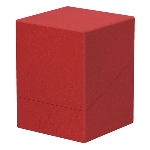 Ultimate Guard Return To Earth Boulder Deck Case 100+ Standard Size Red