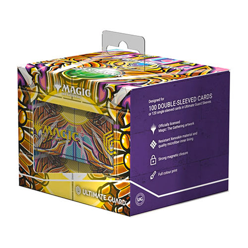 Ultimate Guard - Sidewinder 100+ Xenoskin Deck Box - Magic: The Gathering - Aetherdrift - Design 5