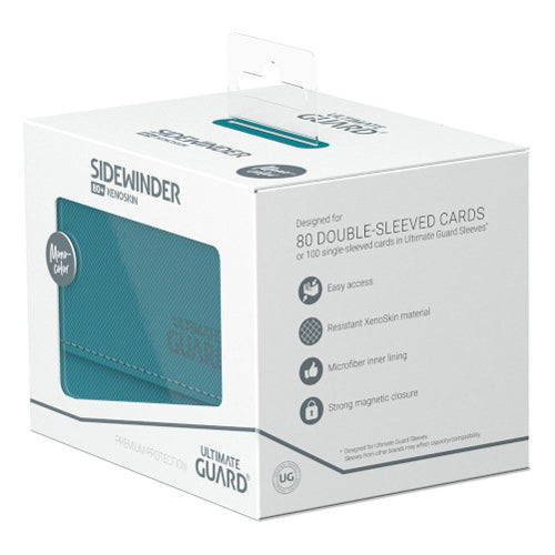 Ultimate Guard - Sidewinder 80+ XenoSkin - Monocolor Petrol