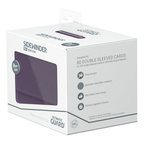 Ultimate Guard - Sidewinder 80+ XenoSkin - Monocolor Purple