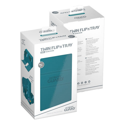 Ultimate Guard - Twin Flip n Tray 200+ XenoSkin - Monocolor Petrol