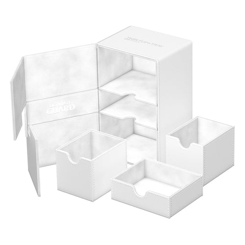 Ultimate Guard Twin Flip`n`Tray 160+ XenoSkin Monocolor White
