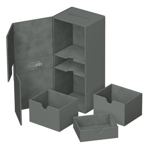 Ultimate Guard Twin Flip`n`Tray 266+ Xenoskin Grey