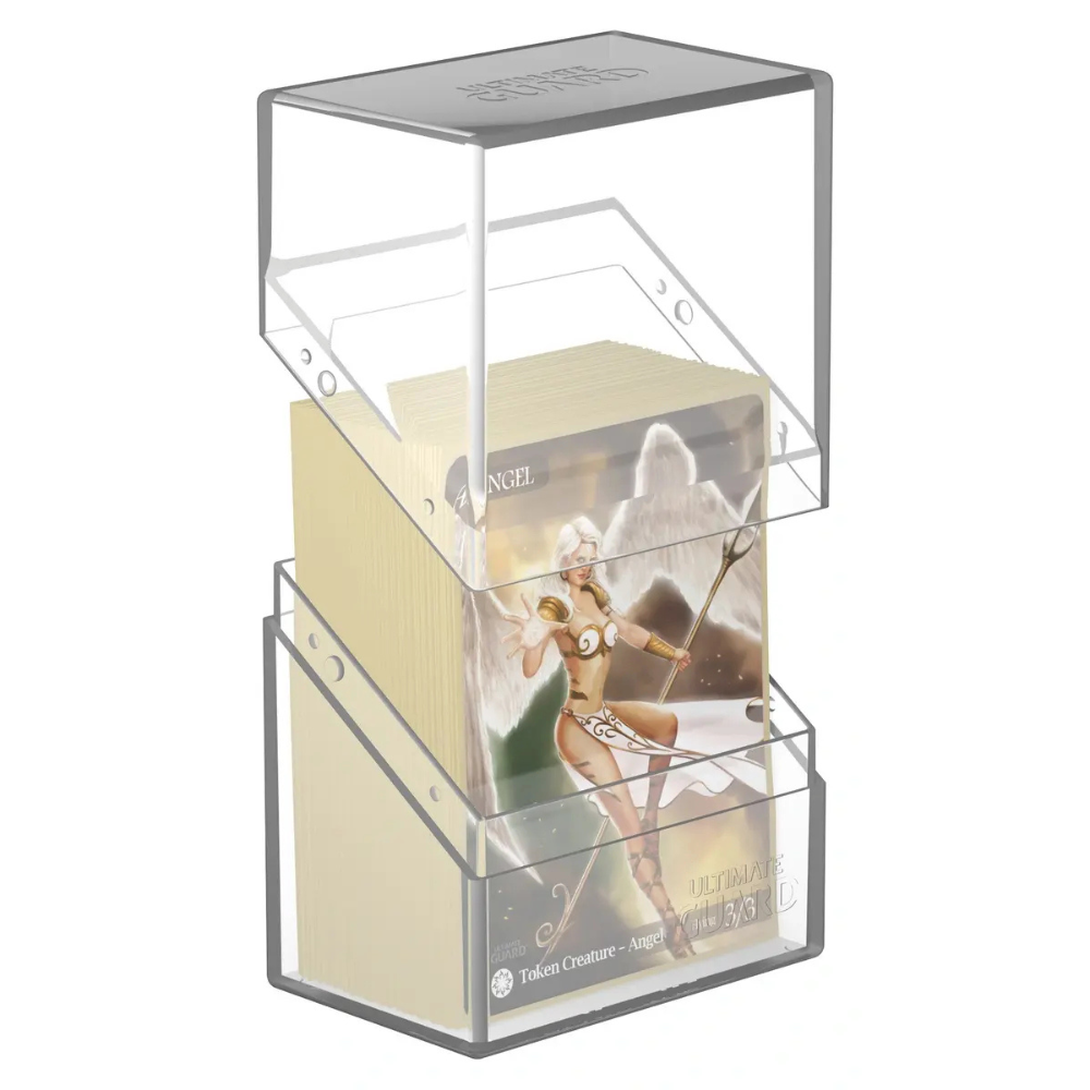 Ultimate Guard Boulder Deck Case 60+ Standard Size Clear
