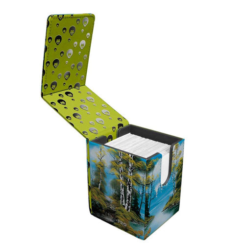 Ultra PRO - Bob Ross Lakeside Path Alcove Flip Deck Box