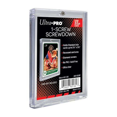 Ultra Pro - 1 Screw Screwdown Holder